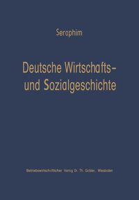 Produktbild: Deutsche Wirtschafts- und Sozialgeschichte