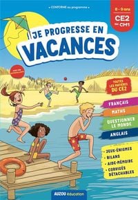 Produktbild: Je progresse en vacances : 8-9 ans, CE2 au CM1