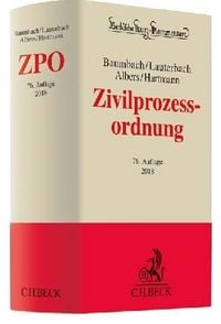 Produktbild: Zivilprozessordnung