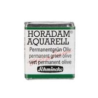 Produktbild: Schmincke Horadam Aquarell 1/2 N&auml;pfchen, Permanentgr&uuml;n Oliv