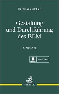 Produktbild: Gestaltung und Durchf&uuml;hrung des BEM