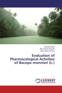 Produktbild: Evaluation of Pharmacological Activities of Bacopa monnieri (L.)