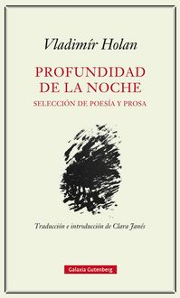 Produktbild: Profundidad de la noche : selecci&oacute;n de poes&iacute;a y prosa