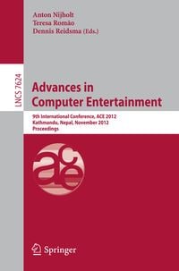 Produktbild: Advances in Computer Entertainment