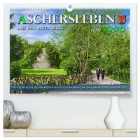 Produktbild: Aschersleben um 1900 &ndash; Auf der alten Burg - Kolorierte Schwarzwei&szlig;fotos (hochwertiger Premium Wandkalender 2027 DIN A2 quer), Kunstdruck in Hochglanz
