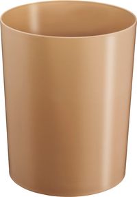 Produktbild: Papierkorb m.Alu 13l gold