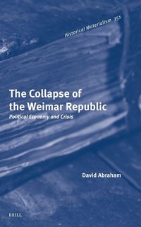 Produktbild: The Collapse of the Weimar Republic