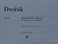 Bild vom Artikel Antonín Dvorák - Slawische Tänze op. 46 für Klavier zu vier Händen vom Autor Antonín Dvorák