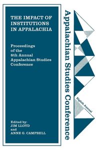 Produktbild: The Impact of Institutions in Appalachia