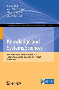 Produktbild: Knowledge and Systems Sciences