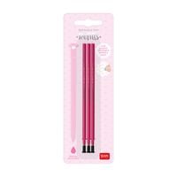 Produktbild: Legami 3x Ersatzmine f&uuml;r l&ouml;schbaren Gelstift - Rosa