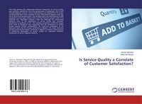 Produktbild: Is Service Quality a Correlate of Customer Satisfaction?