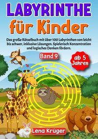 Produktbild: Labyrinthe f&uuml;r Kinder ab 5 Jahren - Band 9