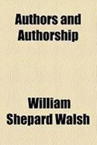 Produktbild: Authors and Authorship