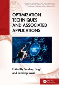Produktbild: Optimization Techniques and Associated Applications