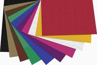 Produktbild: Folia  Bastelwellpappe, 50x70cm, 10 Bogen, farbig sortiert
