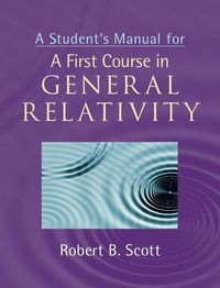 Produktbild: A Student's Manual for A First Course in General Relativity