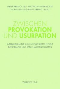 Produktbild: Zwischen Provokation und Usurpation