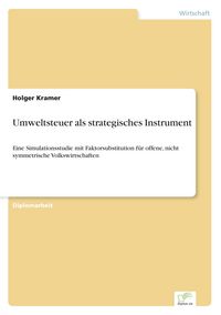 Produktbild: Umweltsteuer als strategisches Instrument