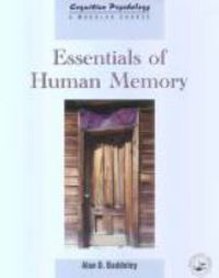 Produktbild: Essentials Of Human Memory