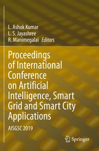 Produktbild: Proceedings of International Conference on Artificial Intelligence, Smart Grid and Smart City Applications