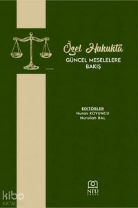 Produktbild: &Ouml;zel Hukukta G&uuml;ncel Meselelere Bakis