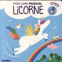 Produktbild: Mon livre musical licorne : 5 musiques magiques