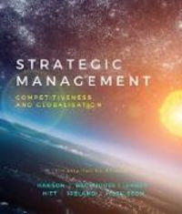 Produktbild: Strategic Management: Competitiveness and Globalisation