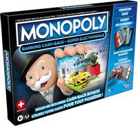 Produktbild: Hasbro E8978149 Monopoly Banking Cash-Back Schweiz