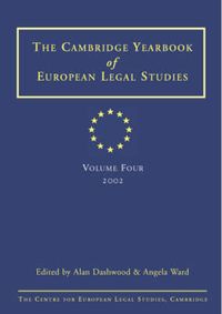 Produktbild: Cambridge Yearbook of European Legal Studies Vol 3, 2000