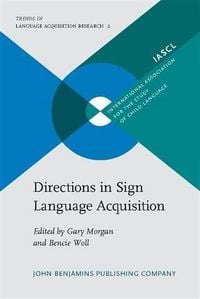 Produktbild: Directions in Sign Language Acquisition