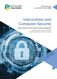 Produktbild: Value Conflicts and Information Security Management