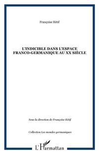 Produktbild: L'indicible dans l'espace franco-germanique au XX siecle