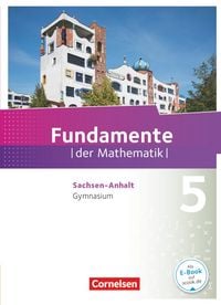 Produktbild: Fundamente der Mathematik - Sachsen-Anhalt ab 2015 - 5. Schuljahr