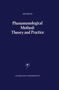 Produktbild: Phenomenological Method: Theory and Practice