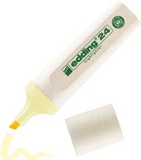 Edding Textmarker e-24 EcoLine pastellgelb