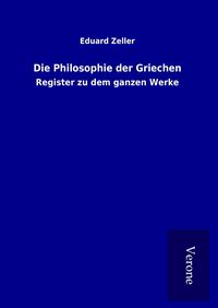 Produktbild: Die Philosophie der Griechen