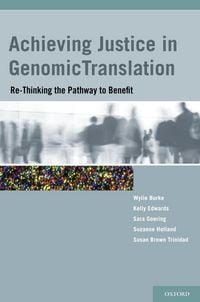 Produktbild: Achieving Justice in Genomic Translation