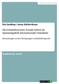 Produktbild: Diversit&auml;tsbewusste Soziale Arbeit im Spannungsfeld internationaler Standards