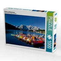 Produktbild: CALVENDO Puzzle Boote am Misurinasee | 1000 Teile Lege-Gr&ouml;&szlig;e 64x48cm Foto-Puzzle f&uuml;r gl&uuml;ckliche Stunden