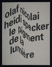 Produktbild: Le pigment de la lumi&egrave;re