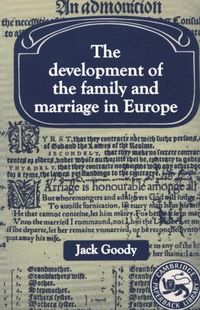 Produktbild: Development of the Family and Marriage in Europe