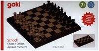 Bild vom Artikel Goki 56920 - Magnetisches Schachspiel in Holzklappkassette vom Autor 