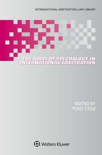 Produktbild: Roles of Psychology in International Arbitration