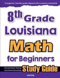 Produktbild: 8th Grade Louisiana Math for Beginners
