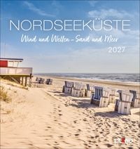 Produktbild: Nordseek&uuml;ste Postkartenkalender 2027 - Wind und Wellen - Sand und Meer