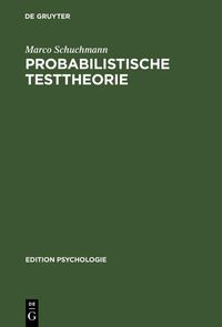 Produktbild: Probabilistische Testtheorie