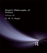 Produktbild: Hegel's Philosophy of Nature