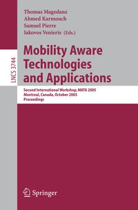Produktbild: Mobility Aware Technologies and Applications