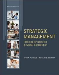 Produktbild: Strategic Mgmt Rev/e 13/e